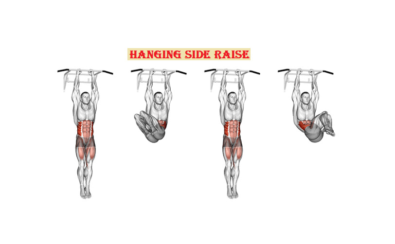 Hanging side raise ab workouts - Sharp Muscle