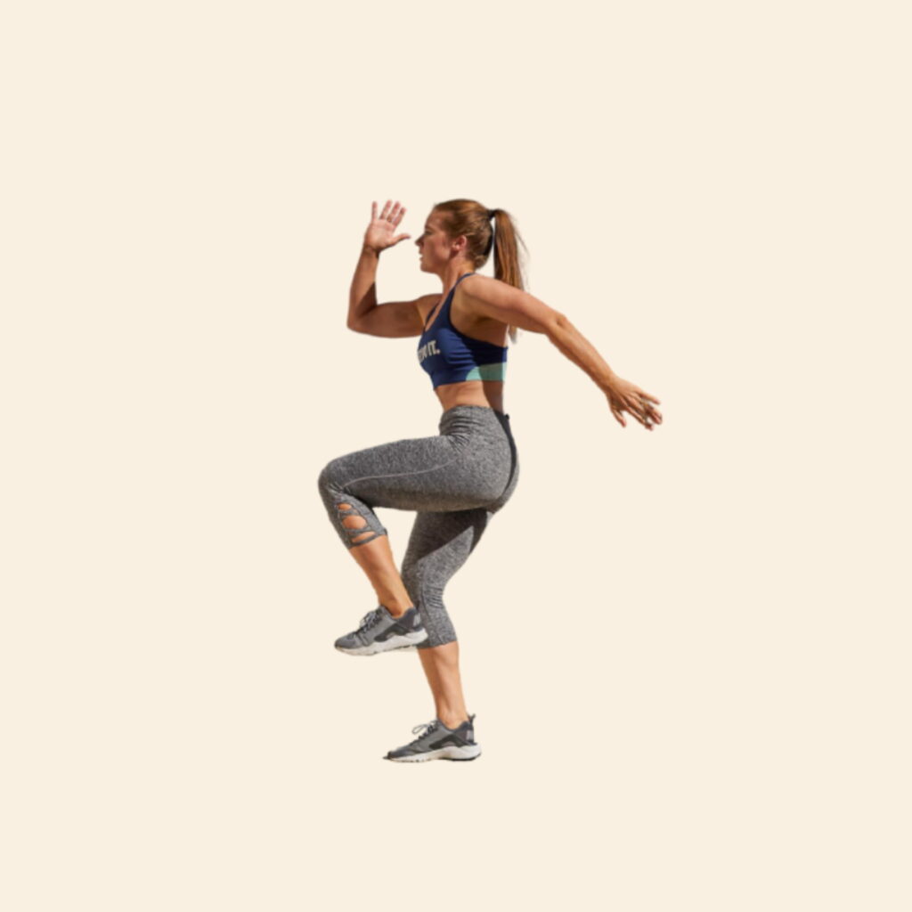 How To Do Jumping lunge and kick exercise - Sharp Muscle