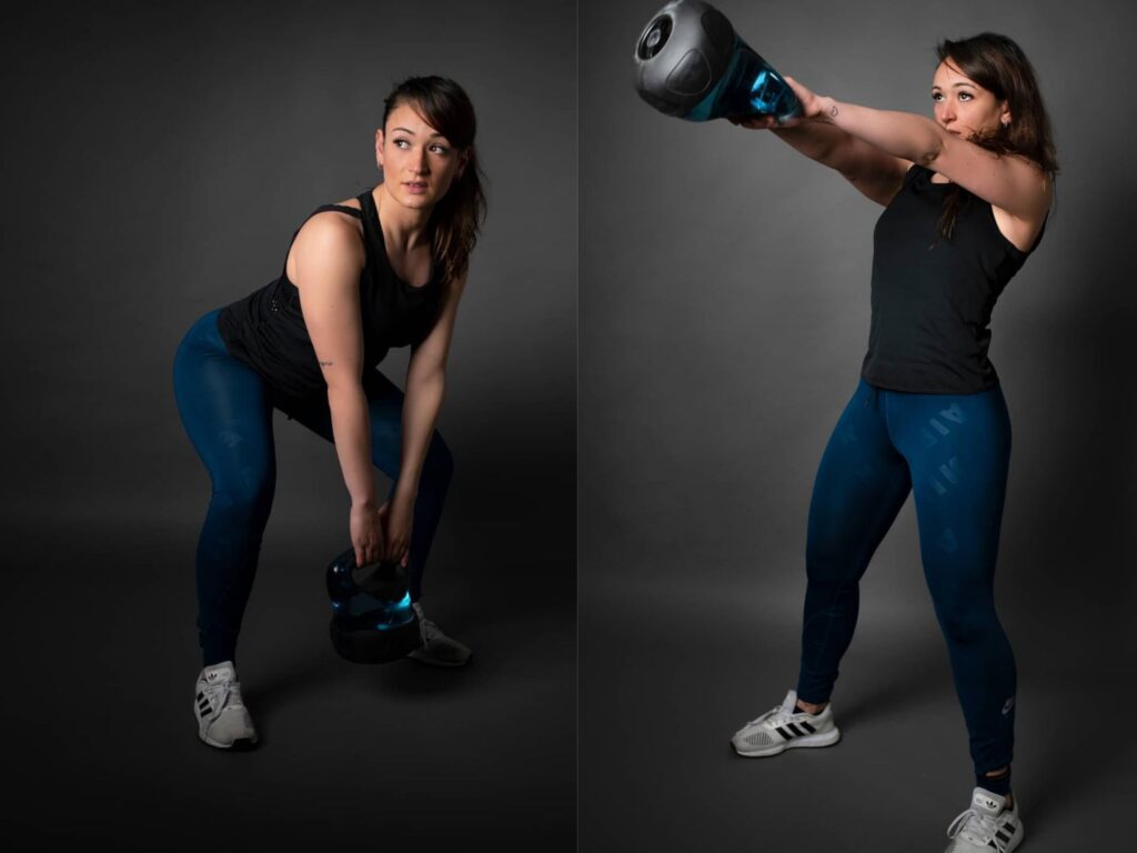 Kettlebell or dumbbell swing exercise steps and benefits - Sharp Muscle