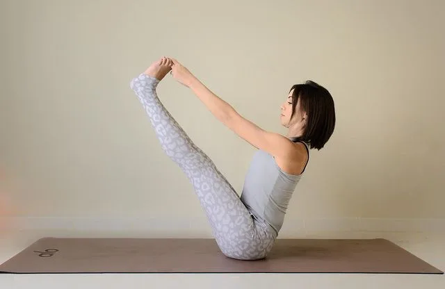 Ubhaya Padangusthasana (Both Big Toe Pose) - sharp muscle