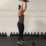 Plate Front Press exercise