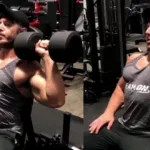 single arm dumbbell press or dumbbell unilateral shoulder press – Sharp Muscle